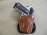 Springfield EMP 3' 1911 Compact OWB Azula All Leather Molded Paddle Holster CCW TAN RH