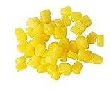 150Pcs Fake Corn Floating Soft Baits Simulation Carp Fishing Lures Floating Baits with Nice Scent (Yellow(Floating))