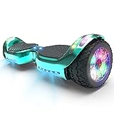 HOVERSTAR All-New HS2.0 Hoverboard All-Terrain Two-Wheel Self Balancing Flash Wheel Electric Scooter with Wireless Bluetooth Speaker