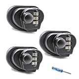 RioRand Trigger Lock 3 Digit Combination Gun Lock Gun Trigger Lock Accessories (3PCS)