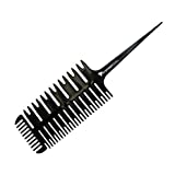 ProStylingTools® 3-Way Weaving & Sectioning Foiling Comb for Hair Coloring, Highlighting, Balayage, Microbraiding & More