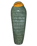 iClimb 3M Thinsulate Insulation Mummy Sleeping Bag with Compression Sack Ultralight Compact Warm Washable 3 Season for Adults Indoor Outdoor Backpacking Camping Hiking (Green)