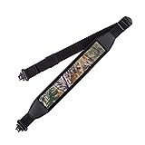 BOOSTEADY Two Point Rifle Gun Sling with Swivels,Durable Shoulder Padded Strap,Length Adjuster