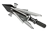 Muzzy Trocar HBX Hybrid 4 Blade Crossbow Broadhead, 100 Grain