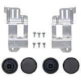 UPGRADED Lifetime Appliance WE25X10031, GE24STACK Stacking Kit Compatible with GE Washer/Dryer Laundry 24' Front Load