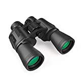20x50 High Power Military Binoculars, Compact HD Professional/Daily Waterproof Binoculars Telescope for Adults Bird Watching Travel Hunting Football Games Stargazing with Carrying Case and Strap