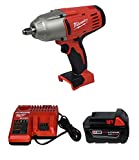 Milwaukee 2663-20 1/2' Impact Wrench,48-11-1850 5Ah Battery, 48-59-1812 Charger