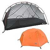 Hyke & Byke Zion Hiking & Backpacking Tent - 3 Season Ultralight, Waterproof Tent for Camping w/Rain Fly and Footprint - 2 Person - Orange
