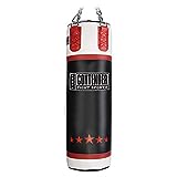 Contender Fight Sports Leather Boxing Punching Heavy Bag (Filled), 100-Pound