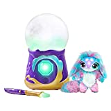 Magic Mixies Magical Misting Crystal Ball with Interactive 8 inch Blue Plush Toy and 80+ Sounds and Reactions