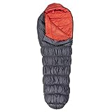 Klymit Wild Aspen Lightweight Dual Fill Mummy Sleeping Bag, Bag, 0°F Cold Weather Sleeping Bag for Camping, Hiking, and Backpacking, Gray, Large
