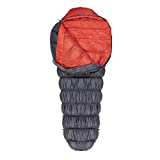 Klymit KSB Lightweight Mummy Sleeping Bag, Bag, 0°F Sleeping Bag for Camping, Hiking, and Backpacking in Cold Weather, Gray, Extra Large