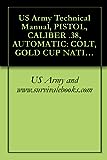 US Army Technical Manual, PISTOL, CALIBER .38, AUTOMATIC: COLT, GOLD CUP NATIONAL MATCH, PISTOL, CALIBER .45, AUTOMATIC: COLT, GOLD CUP NATIONAL MATCH, ... AND WESSON, MODEL 52, TM 9-1005-206-14P/3