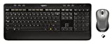 Logitech MK520 Wireless Keyboard and Mouse Combo — Keyboard and Mouse, Long Battery Life, Secure 2.4GHz Connectivity