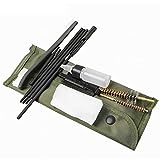 G GOYEA TACTICAL Rifle Gun Cleaning Kit Brushes Rod Nylon Pouch Shotgun Cleaner for 223 22LR Hunting Outdoor