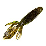 Yum Lures Wooly Bug Creature Bait Soft Plastic Bass Fishing Lure, Ultimate Craw, 3.25'