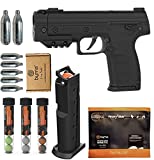 Byrna SDXL [Self Defense] Pepper Ultimate Bundle - Pepper Spray, Non Lethal, Less Lethal Pepper Launcher, 12g CO2 Powered Home Defense, Personal Defense | Proudly Assembled in The USA (Black)