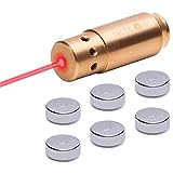 Tacticon Laser Boresight for .45 ACP| Combat Veteran Owned Company | Zeroing Sight in with Rifle or Handgun | Zero Bore Sighter Lasers for 45 Cal Pistol | .45 Boresighter Lazer
