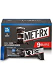 MET-Rx Big 100 Protein Bar, Meal Replacement Bar, 32G Protein, Super Cookie Crunch, 9 Count, 3.52 Oz.