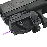 HILIGHT Tactical P3P Purple Laser │ Purple Dot Sight for Pistol │ Purple Dot Sights for Rifles │ Airsoft Gun Lasers │ Tactical Gear │ Hunting Gear │ Weaver or Picatinny Rail