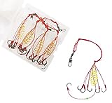 Carp Fishing Baits Hook Lure Trap Hooks with Spring Feeder Coarse Fishing Tackle (12#)