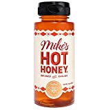 Mike's Hot Honey 10 oz Easy Pour Bottle (1 Pack), Honey with a Kick, Sweetness & Heat, 100% Pure Honey, Shelf-Stable, Gluten-Free & Paleo, More than Sauce - it's Hot Honey