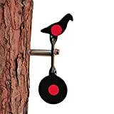 wingswinmax Small Spinner Air Gun Target Screwed-Type Steel Plinking Target Bird bb Airgun Slingshot Target