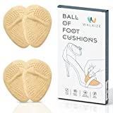 Metatarsal Pads | Metatarsal Pads for Women | Ball of Foot Cushions (2 Pairs Foot Pads) All Day Pain Relief and Comfort One Size Fits Shoe Inserts for Women (Beige)
