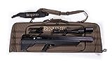 Benjamin BPBD3KA Bulldog .357 PCP Hunting Rifle With Reversible Sidelever Bolt Action, Sportsman's Packgage, Black