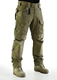 ZAPT Tactical Pants Molle Ripstop Combat Trousers Hunting Army Camo Multicam Black Pants for Men (Kangaroo, S)