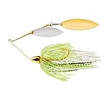 War Eagle WE38GW09 War 3/8 Double Willow Gold Frame Artificial Fishing Bait, Spot Remover