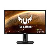 ASUS TUF Gaming 27' 2K HDR Gaming Monitor (VG27AQ) - QHD (2560 x 1440), 165Hz (Supports 144Hz), 1ms, Extreme Low Motion Blur, Speaker, G-SYNC Compatible, VESA Mountable, DisplayPort, HDMI