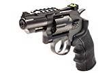 Black Ops Exterminator 2.5 Inch Revolver - Gunmetal Finish - Full Metal CO2 BB/Pellet Gun - Shoot .177 BB Cartridges Included