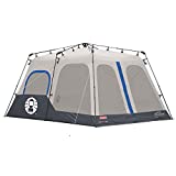 Coleman Camping Tent | 8 Person Cabin Tent with Instant Setup, Blue