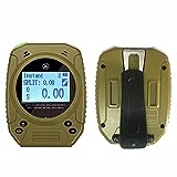 Design-Pie Shot Timer Multifunction Shooting Timers for Pistols, Rifle, Dry Fire Training Shot in IPSC IDPA 3 Gun Shooting Competition Timer (Sand)