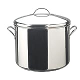 Farberware Classic Stainless Steel Stock Pot/Stockpot with Lid - 16 Quart, Silver