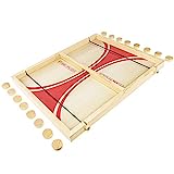 GoSports Pass the Puck Game Set - Rapid-Shot Tabletop Board Game - Fun for Kids & Adults