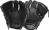 Rawlings mens Pitcher HOH, Hypershell - 11.75 Inch 2-Piece Solid Web Black, 11 3 4 US