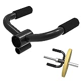 SevnElk Barbell Angled Handle Landmine Attachment , Fits All 1 and 2 Inches Olympic Bars - Home Gym or Small Spaces Weightlifting Exercise - T Bar Row Platform for Deadlift Squat Tricep Exercises