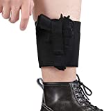 Concealed Carry Ankle Holster, Accmor Adjustable Elastic Leg Concealment Gun Holsters for Men and Women, Right & Left Hand Draw