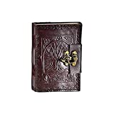 Leather Celtic Tree of Life Book of Shadows Blank Spell Book Wicca