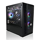 AVGPC Quiet Series Gaming PC Intel Core i5 Core 12400F 6 Cores Up to 4.4 GHz Turbo 8GB DDR4, GeForce GTX 1050TI 4GB, 480GB SSD, WiFi AC, Windows 10…