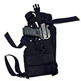 Man Gear Alaska Ultimate Chest Holsters Gen2 for Semi Auto & 1911 Pistols (Large Auto w/2 Mag Pouches, Right)