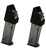 AmeriGun Club Pack of 2 Double Stack Magazine Loader for Many calibers of Pistol Magazines Including 32 auto, 9mm Luger, 22TCM.357 SIG.380 ACP, 10mm Auto.40 S&W.45GAP .45 ACP (SL2 2 Packs)