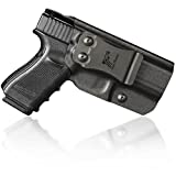 Glock 19 Holster, IWB/OWB Convertible KYDEX Holster for G19 G19X G23 G32 G44 G45, Outside Waistband & Inside Waistband Concealed Carry, Adj. Cant & Retention Pistols Holster