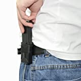 Forcenter Universal Mag Carrier 1911 Magazine Holster Pistol Mag Pouch for Belt Tactical Mag Holster, Single or Double Stack Magazine Pouches Fits Glock 19 43 17 Sig 1911 S&W M&P