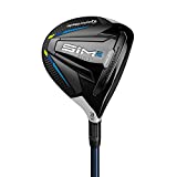 TaylorMade SiM 2 Max Steel Fairway Mens Right Hand Graphite Stiff 3 Wood , Black/Light Grey