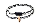 Hogs Tooth Necklace Sniper Urban Camo Paracord 30 Cal/308 Bullet