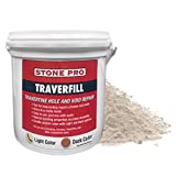 StonePro – Traverfill Light (1 Lb.) (for Repairing Holes in Travertine)