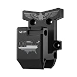 Tyseam Gun Wall Mount for 223/5.56 Rifle + Magazine, AR15 Rifle Wall Rack Runner Mount with Strong and Solid PA Material Withstand 300Lbs of Tension